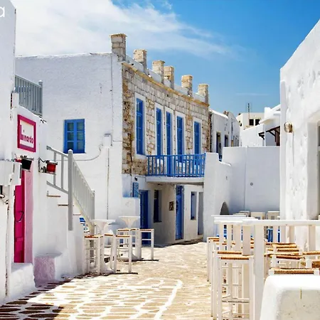 فيلة Thrilling Santorini Gauche 2 Bedrooms Furnished Sun Terrace With Private Heated Pool *